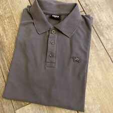 Grin & Bear Poloshirt Grau Herren Neuwertig XL Slim Fit Frau 