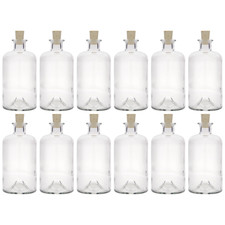 12x 500ml Glasflasche Glas