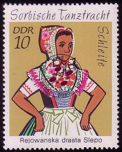 1668 sorbische tanztrachten - 1668,