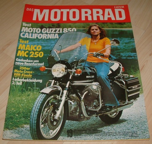 Das motorrad moto guzzi - 19/75,