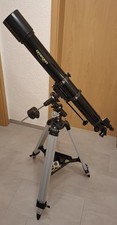 Omegon Teleskop AC 90/1000 EQ-2, schwarz