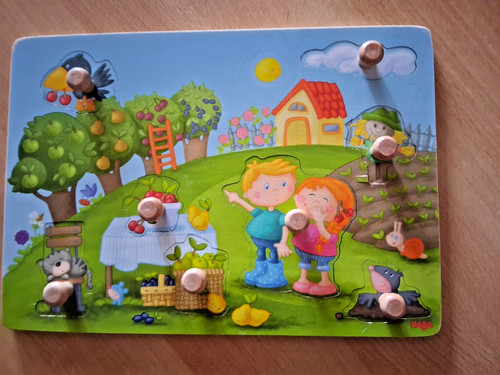 Steckpuzzle obstgarten von - obstgarten,