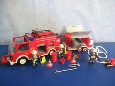 3880 feuerwehr Gerätewagen 3178 Anhänger Figuren z 4819 5361 9462 Playmobil 5083