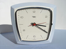 DIEHL Funkuhr Quartz elektrische Küchenuhr Wohnzimmeruhr Keramik Wanduhr vintage