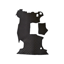 Leder Schwarz Mit Gelbem