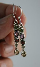 Edelstein Ohrhänger Sterling