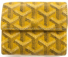 Goyard goyardine card holder - goyard,