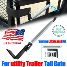 Trailer tail gate - gate, spring