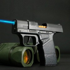 Pistole Feuerzeug mit integriertem Zigarettenetui  Geschenkidee 