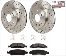 2x GEBOHRT BREMSSCHEIBEN