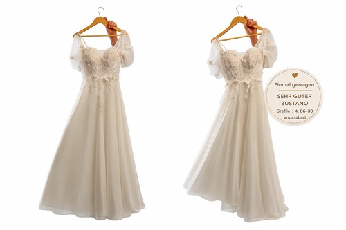 Festliches kleid weiß - kleid, größe