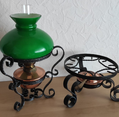 Petroleumlampe stövchen - &,
