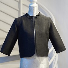 Trachten Janker Jacke grau