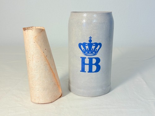 Alter bierkrug hofbräuhaus - hb,
