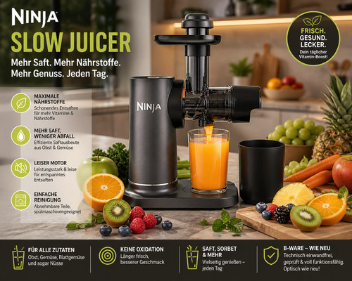 Ninja jc151eu slow juicer 1 - juicer,, 1,1