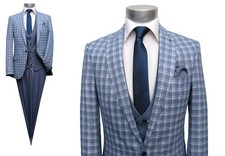 Herren Anzug Glencheck mit