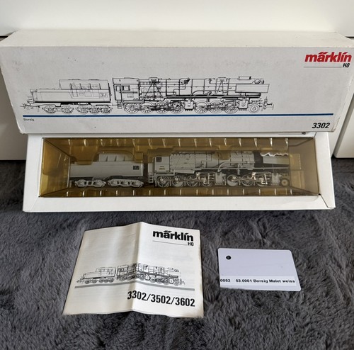 Märklin 3302 dampflok - h0, br