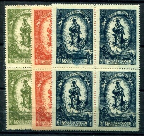 Liechtenstein 1920 - 1920, 40-42