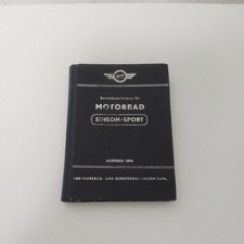 SIMSON - SPORT Originale Betriebsanleitung  1959 / AWO 