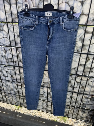 Only damen skinny jeans blau - only,