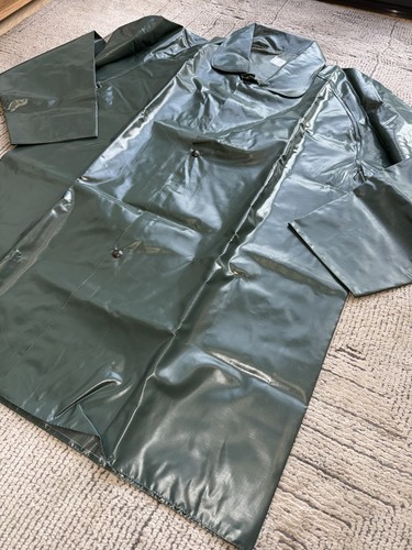 Retro pvc regenmantel - retro,