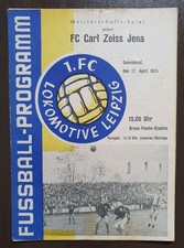 DDR Fussball Programm 1.FC Lok