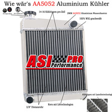 2 Reihe 50mm Alu Kühler Für