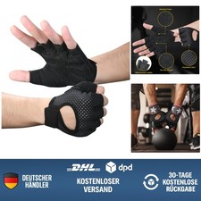 Fitness Handschuhe Damen Herren Rutschfest atmungsaktiv Krafttraining Gym Gloves