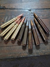 Achtung Sammlermunition 8x57  (Deko) 10 Stück