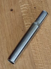 Sattelkerze Sattelstange Fahrrad Silber Sattelstütze OHNE Federung