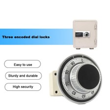 3 Rad Zahlenschloss für