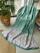 Bassetti BETTWÄSCHE BEZUG BARISANO OSTUNI Grün SATIN 155x220 oKISSEN SONDERPREIS