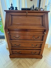  Selva Sekretär Vitrine Holz Ober- und Unterschrank 