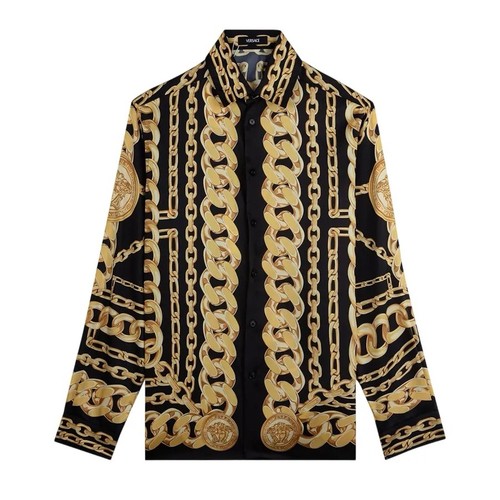 Versace barocco seidenhemd - versace,