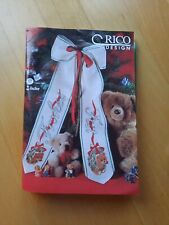 Rico Design Stickpackung Schleife Weihnachten Frohes Fest vorgez.  mit Teddy