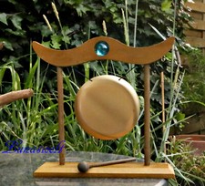 Feng Shui Tischgong  mit Schlägel und Asia Rahmen