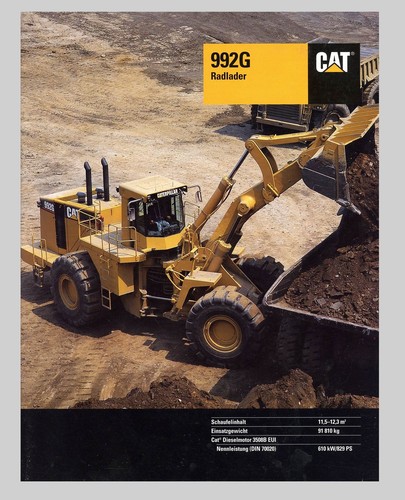 Caterpillar 992g radlader - caterpillar, 992g  radlader