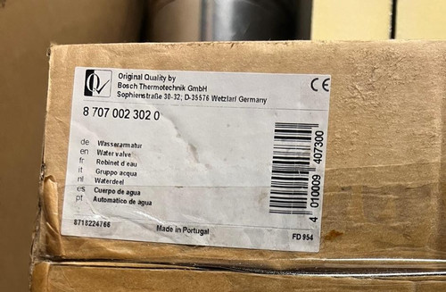 Junkers bosch wasserarmatur - bosch,