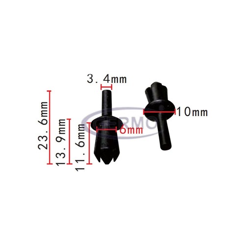 Befestigung clip - x, befestigung-clip