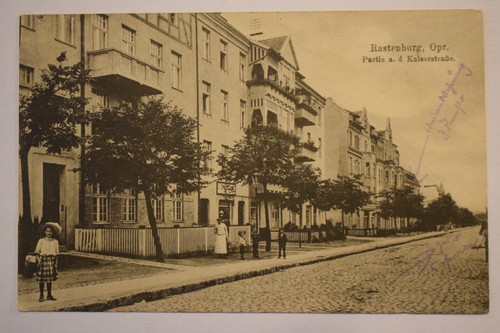 Rastenburg ostpreußen - ak,