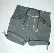 KINDER RAUHLEDER CHROM TRACHTEN LEDER HOSE  GR 140 LEDERHOSE ZIMMERMANN