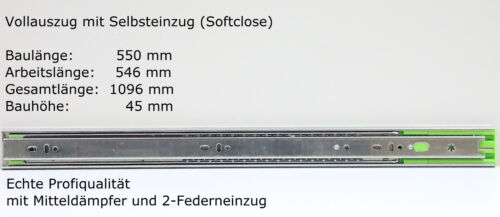Schubladenschienen