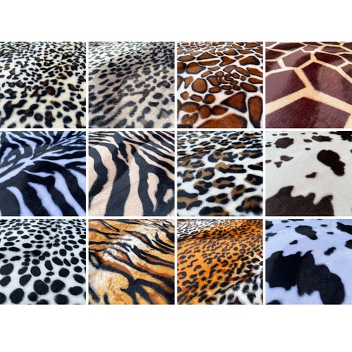 Tierdruck velboa kunstfell - velboa,