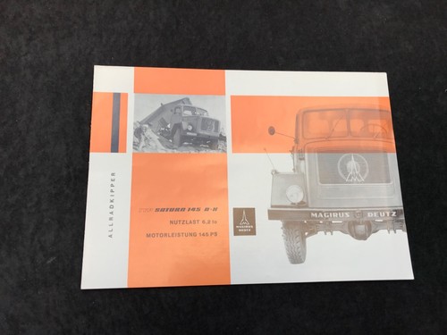 Original lkw prospekt - original,