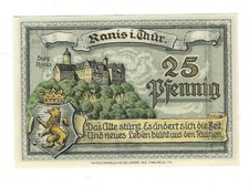 Notgeld - Ranis - Stadt Ranis
