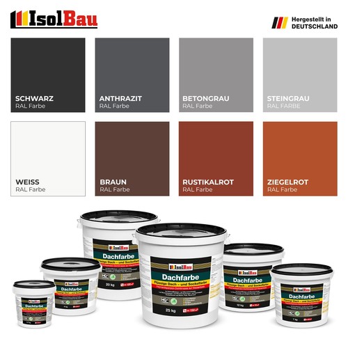 Dachfarbe 5kg 25kg - 1,5kg,