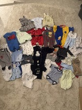 53-teiliges Baby-Kleidungspaket Gr. 62–68 –Strampler, Bodys & mehr – Top Zustand