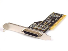 InLine 66630I Zubehör: PCI Parallel-Port DB25 LPT Drucker Karte Erweiterung Card