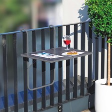 Balkonhängetisch anthrazit