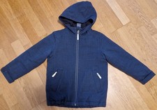 Elkline Jungen Winterjacke Wasserdicht Navy Blau Gr. 6 bis 7J